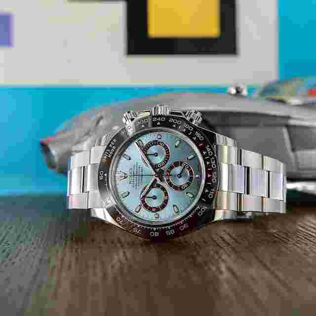 Rolex Daytona
                           
                                 Platinum Ref. 116506 Ice Blue Dial New Full Set 2022