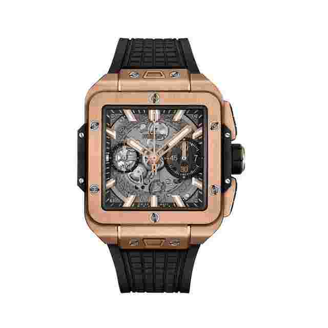 Hublot Square Bang
                           
                                 Unico King Gold 42mm Watch 821.OX.0180.RX