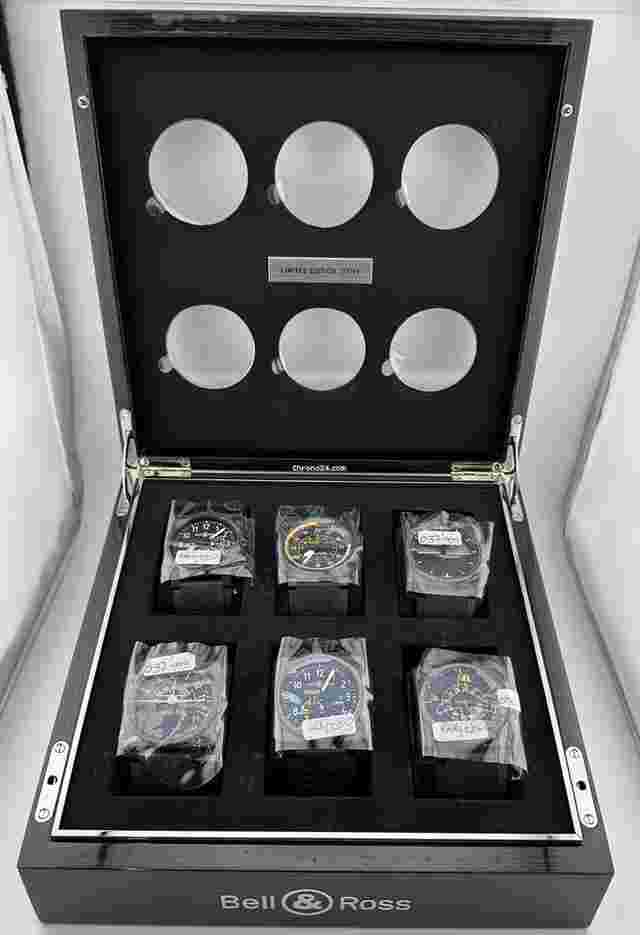 Bell & Ross BR 01
                           
                                 UNWORN Avation Flight Instruments Box Set of 6 Model BR01-FLIGHT-BOX Limited 99Pcs