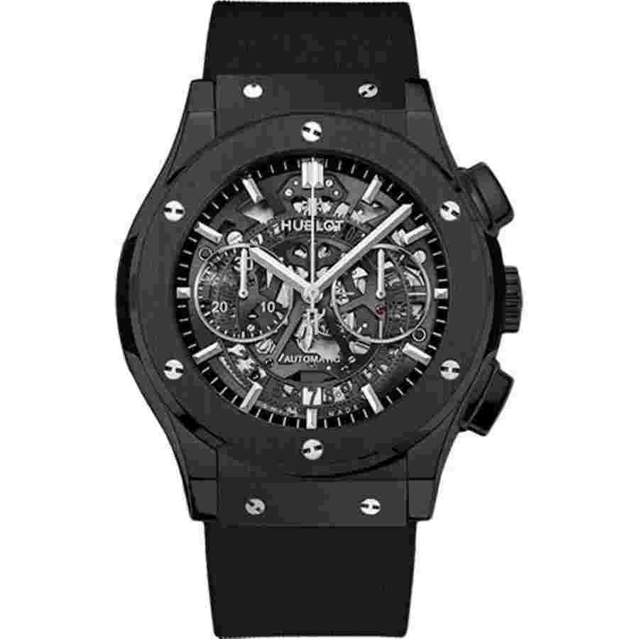 Hublot Classic Fusion Aerofusion
                           
                                 Chronograph 525.CM.0170.RX Automatic Black Magic Skeleton Dial Men’s Watch 2024