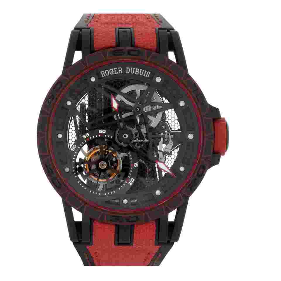 Roger Dubuis Excalibur
Spider Carbon Tourbillon 45mm RDDBEX0572 Full Set