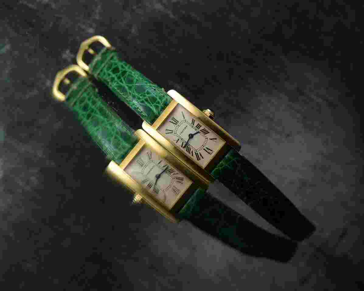 Cartier Tank Américaine
                           
                                 Rare Ladies Tank Americaine Full Set 18k Yellow Gold 1711-1 (1994)