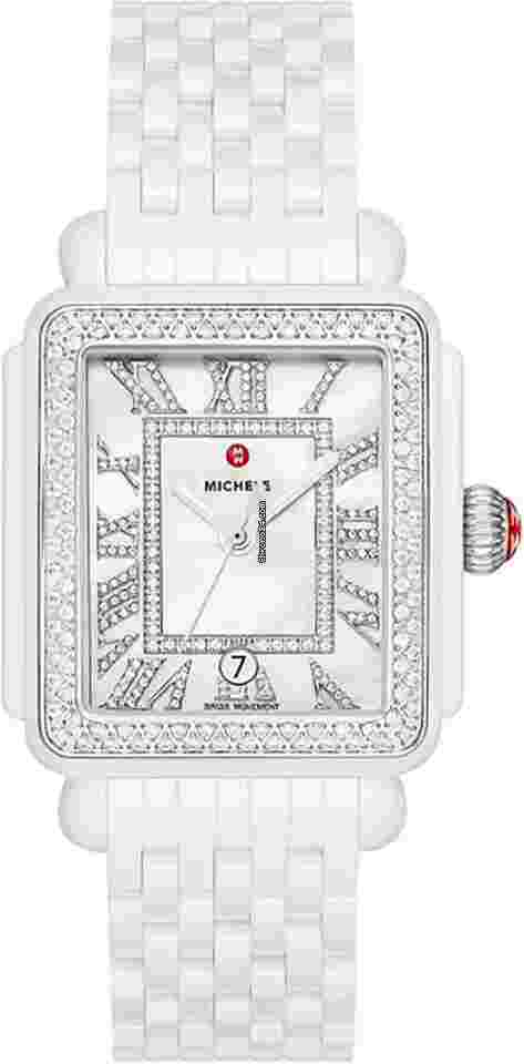 Michele Deco
                           
                                 Madison White Ceramic Women's Watch MWW06T000250