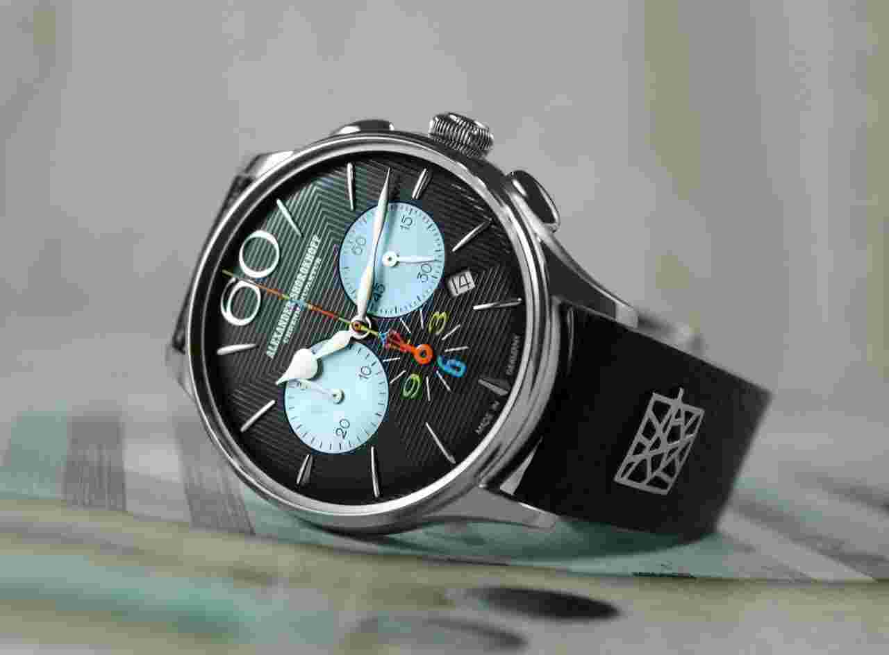 Alexander Shorokhoff Happy Second Chronograph limitierte Serie von 50 Stück