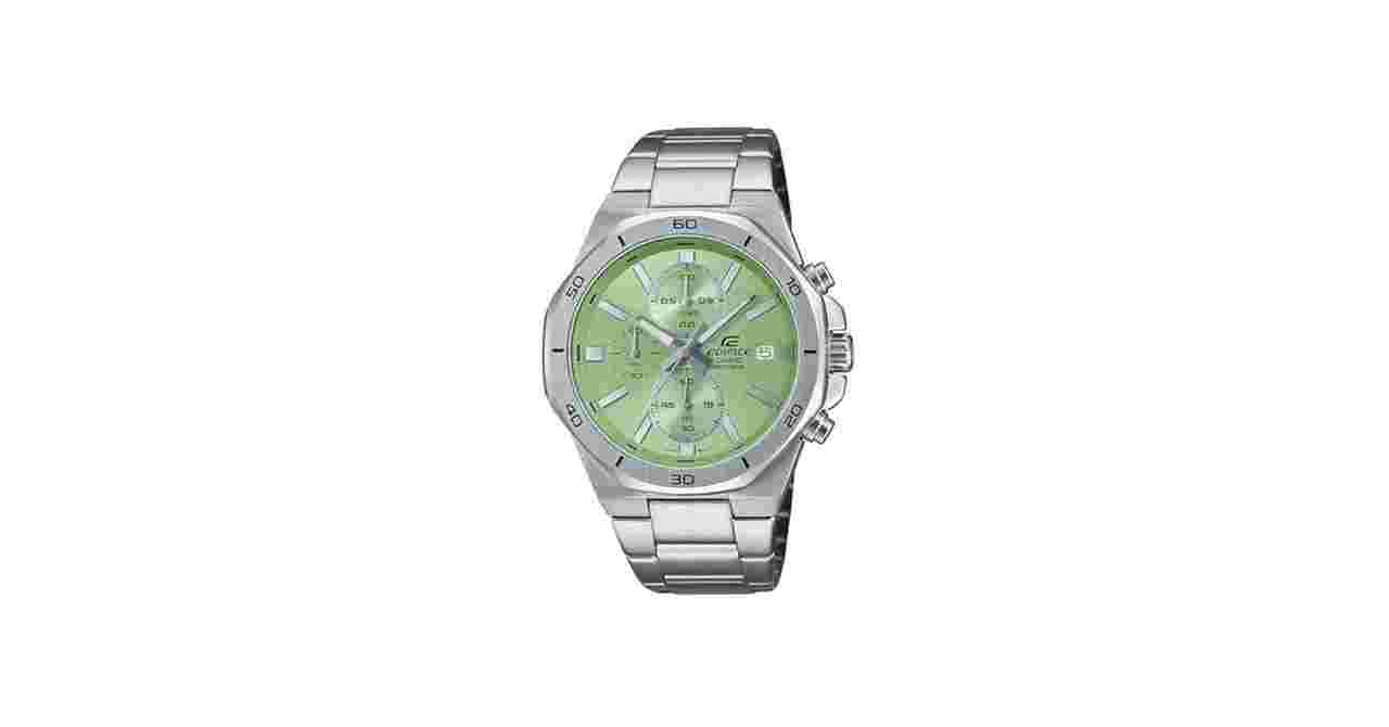 Casio Edifice
                           
                                 EFV-640DJ-3AJF JDM 44.3MM 100m WR steel strap JDM men's watch (Japan