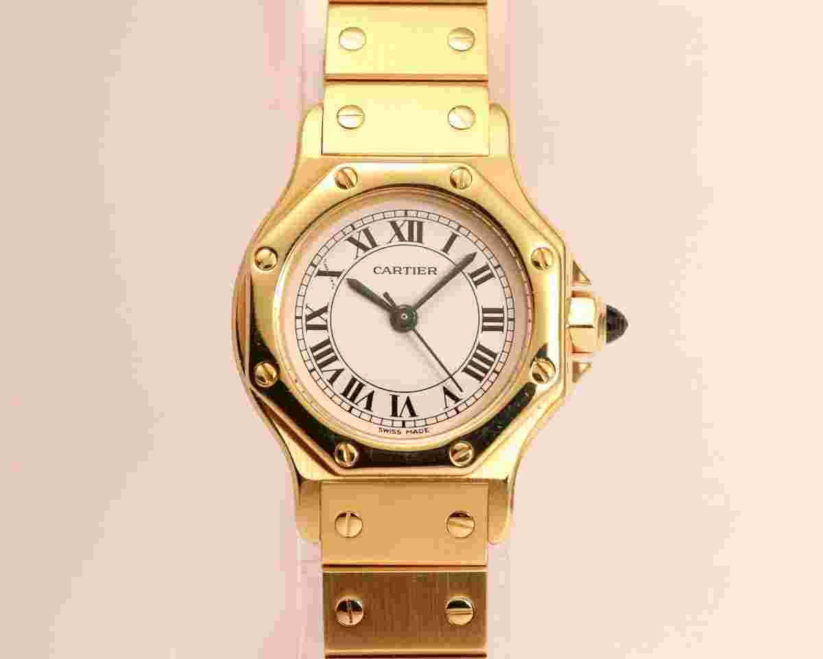 Cartier Santos
                           
                                 Octagon Automatic 18K Yellow Gold