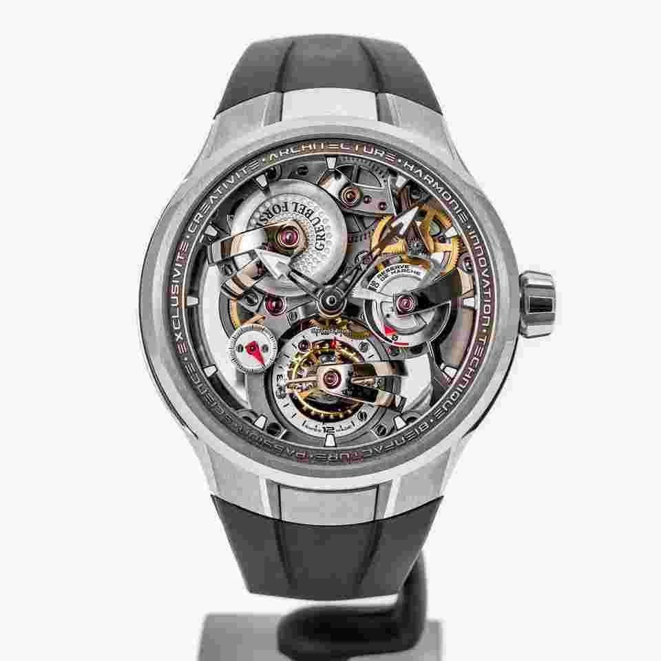 Greubel Forsey Tourbillon 24 Seconds
                           
                                 Architecture Titanium 47mm Limited Edition 66 pces - BOX & PAPERS
