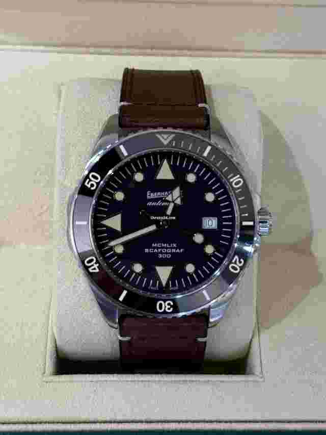 Eberhard & Co. Scafograf 300
                           
                                 Mcmlix del 2022 full set top condition con documenti e scatola