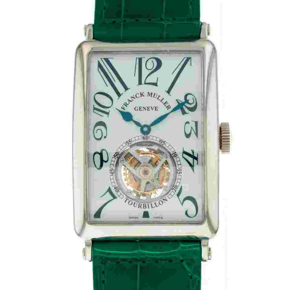 Franck Muller Long Island
UNWORN Long Island Tourbillon Ref# 1200 T OG GRN 18k White Gold box & papers