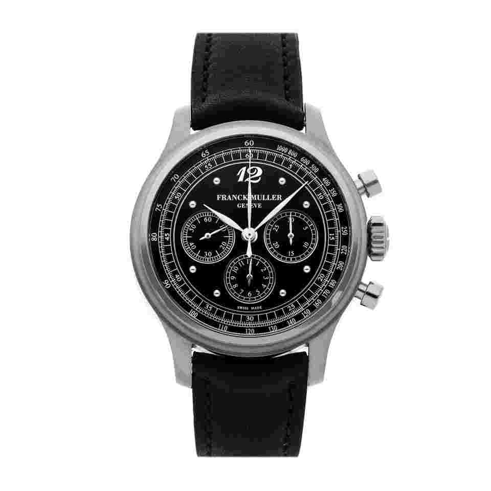 Franck Muller
Round Collection 3 Counter Chronograph Grail Limited Edition END39CC3BRBLCKGR