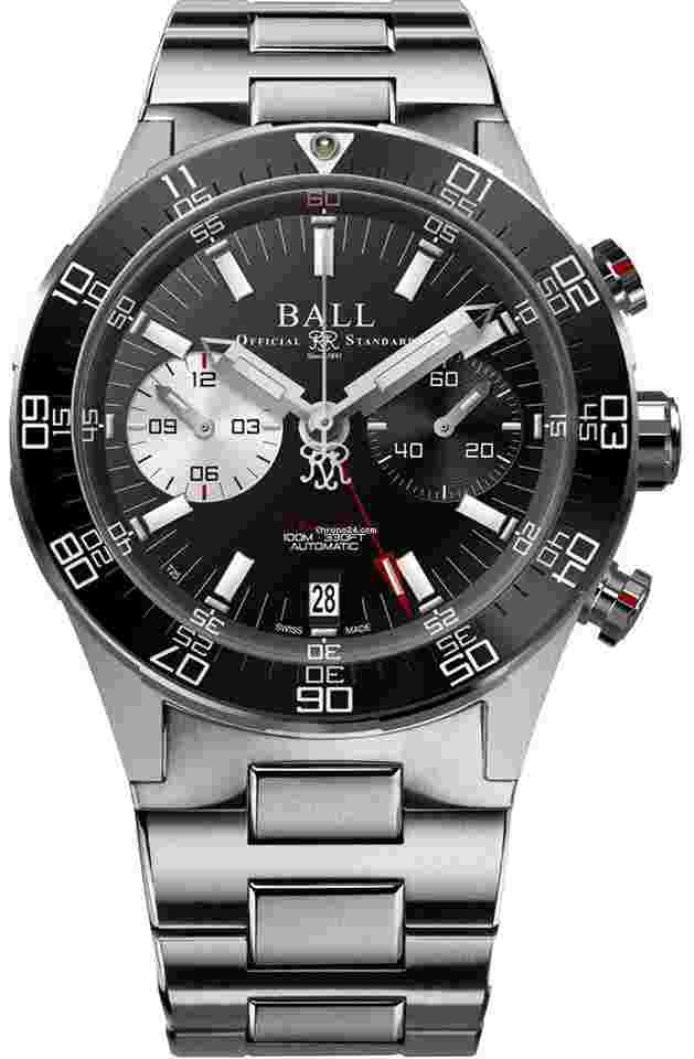 Ball Roadmaster
                           
                                 DC3180C-S1CJ-BK Roadmaster Chronograph Black Dial