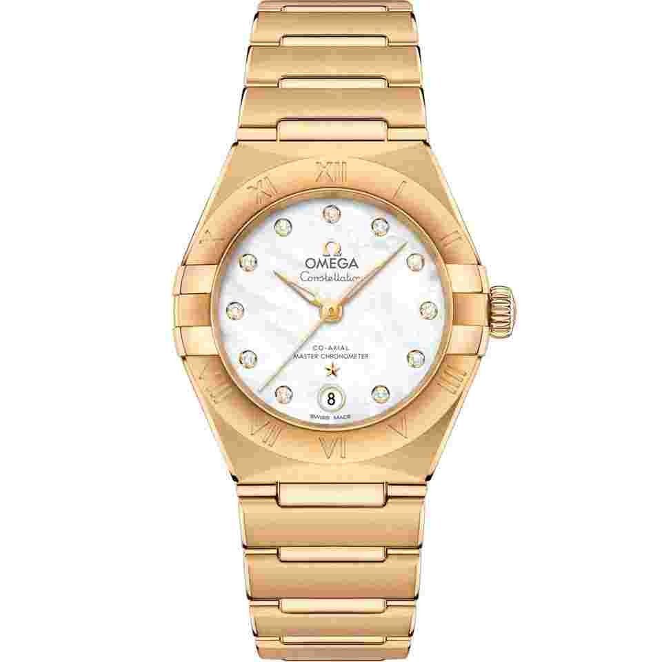 Omega Constellation
2025 New Constellation White Mother-Of-Pearl Dial 18k Yellow Gold 29 mm