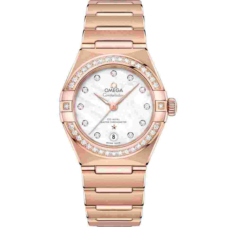 Omega Constellation
2025 New Constellation White Mother-Of-Pearl Dial Sedna Gold 29 mm