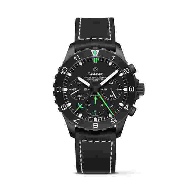 Damasko
                           
                                 DC86/2 Black Case w Green