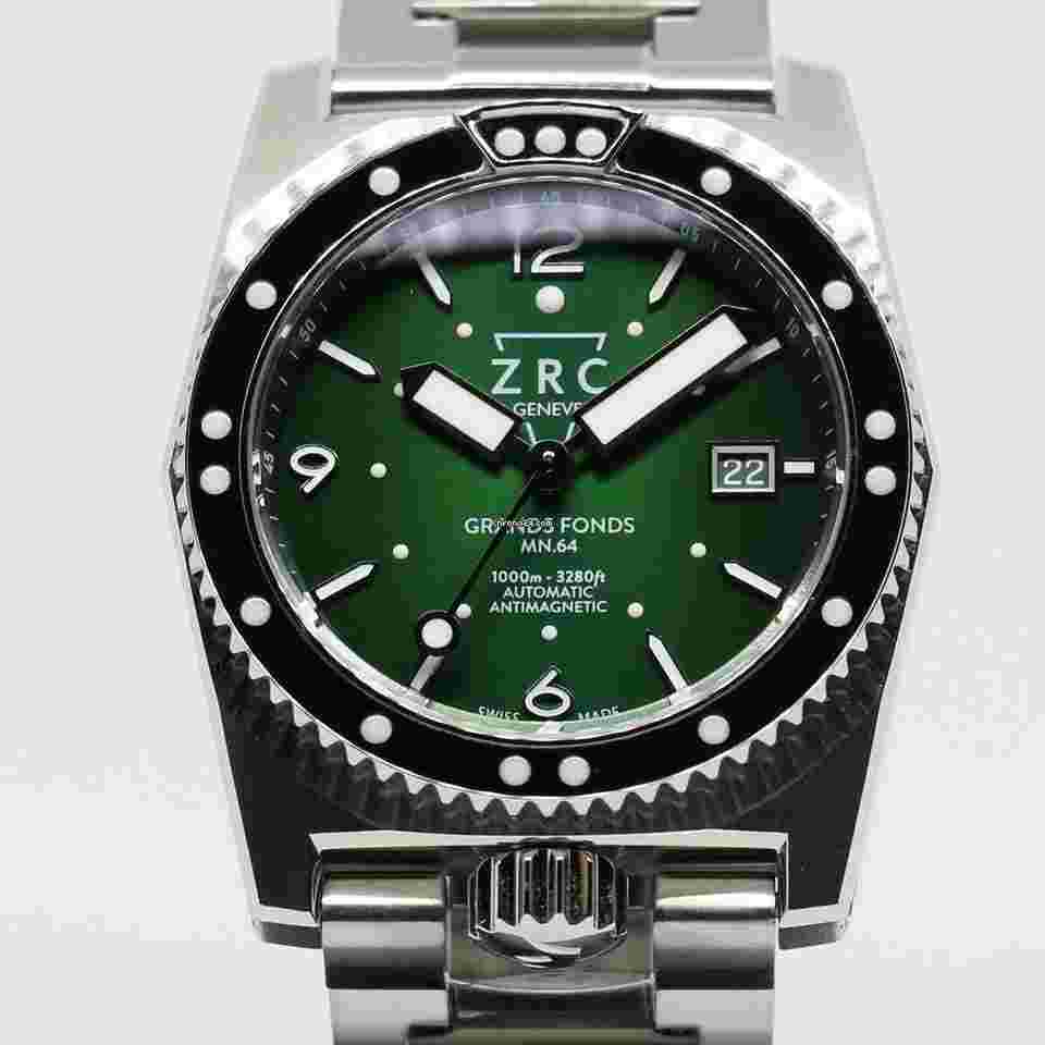 ZRC
                           
                                 1904 Grands Fonds Iridium 41.5mm GF42183 NUOVO