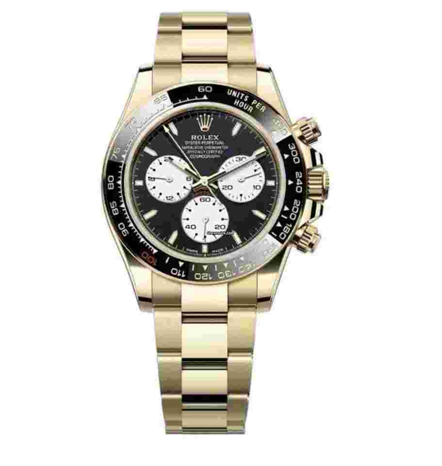 Rolex Daytona
Unworn Le Mans Daytona 40mm Black Dial Yellow Gold Bracelet 126528LN Box & Papers 2024