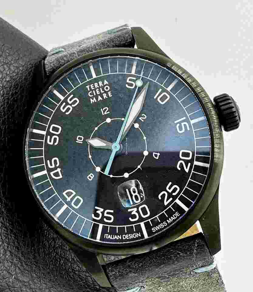 Terra Cielo Mare
                           
                                 AVIO MK-II Pelican MC-72 Swiss Automatic 44mm Black DLC Steel