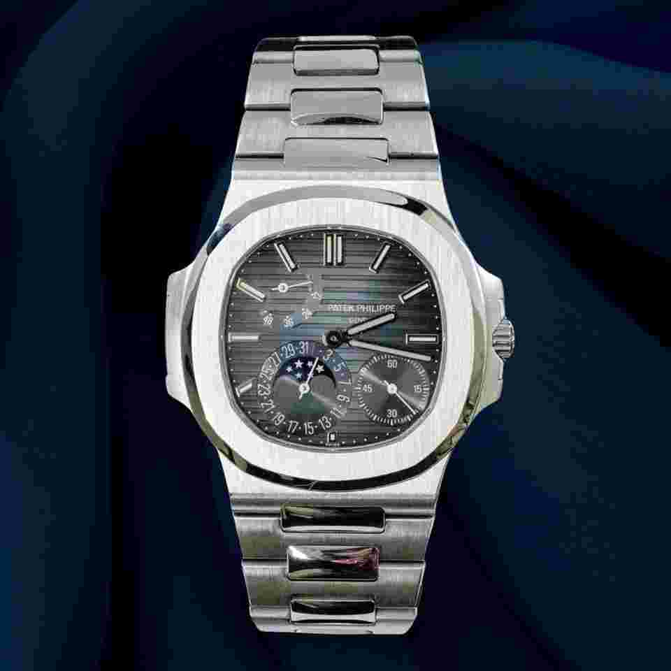 Patek Philippe Nautilus
Moonphase Steel Blue Dial