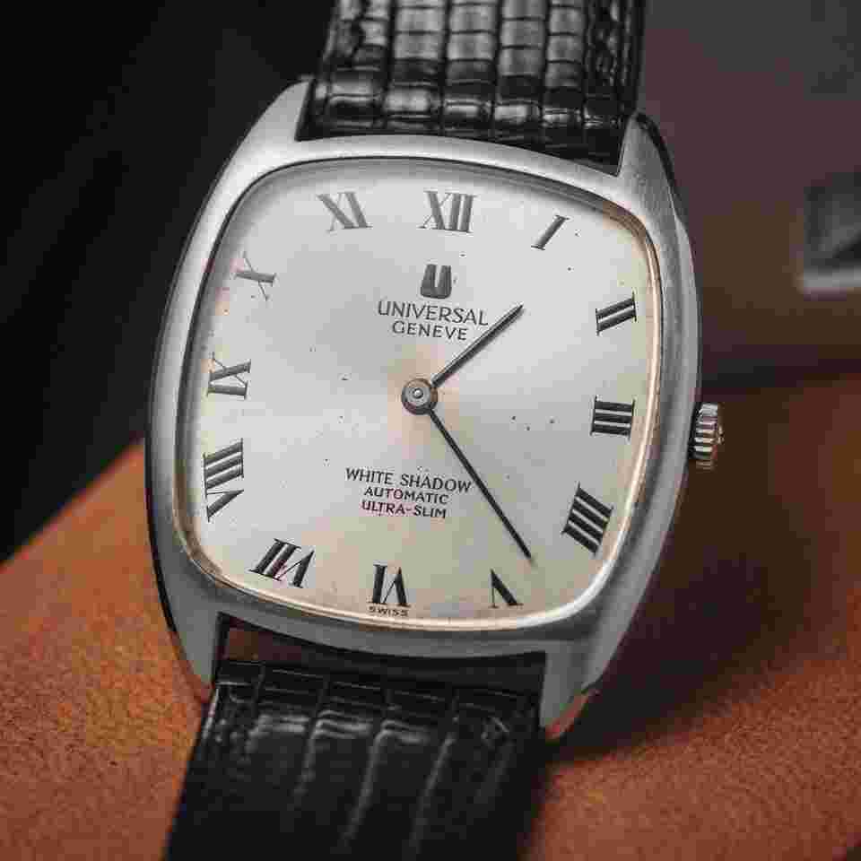 Universal Genève White Shadow
                           
                                 Automatic Ultra-Slim / Ref. 866105 / Cal. 2-66 Microtor