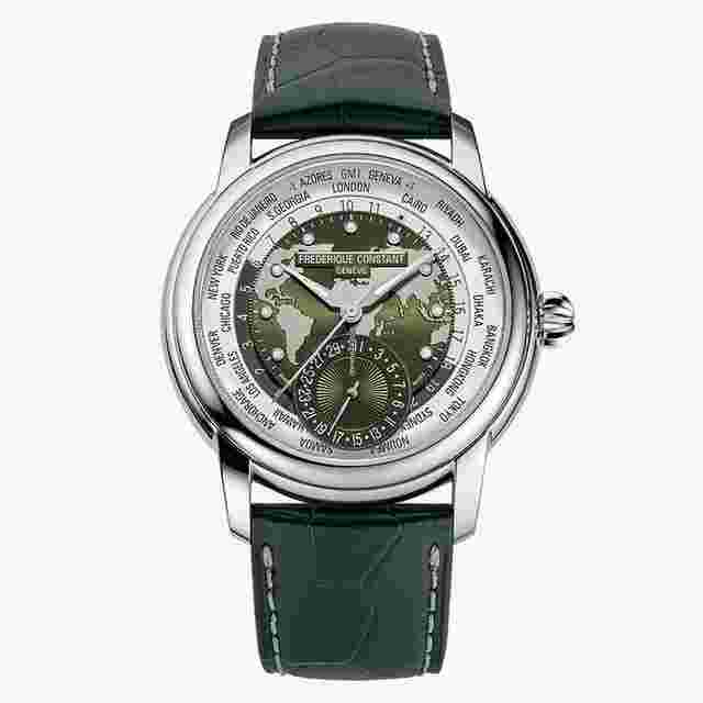 Frederique Constant Manufacture Worldtimer
                           
                                 Limited Edition Green Dial