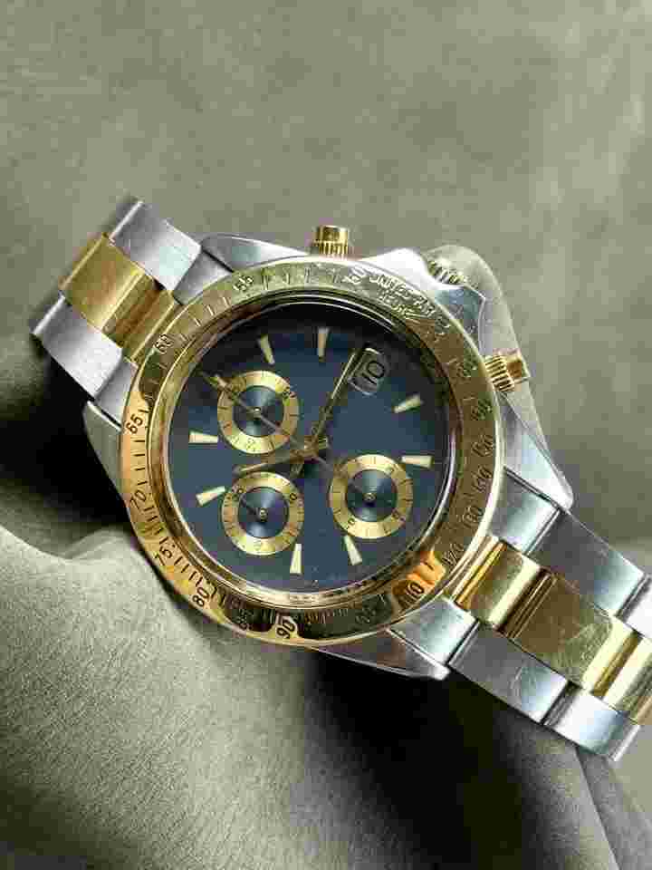 Philip Watch Caribe Caribbean Chronograph Daytona Automatic Caribbean Chronograph Automatic Gold18k/Steel 40mm Very Rare