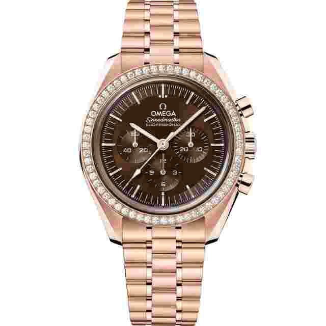 Omega Speedmaster Professional Moonwatch
                           
                                 2025 New Speedmaster Moonwatch Professional Brown Dial Sedna gold 42 mm