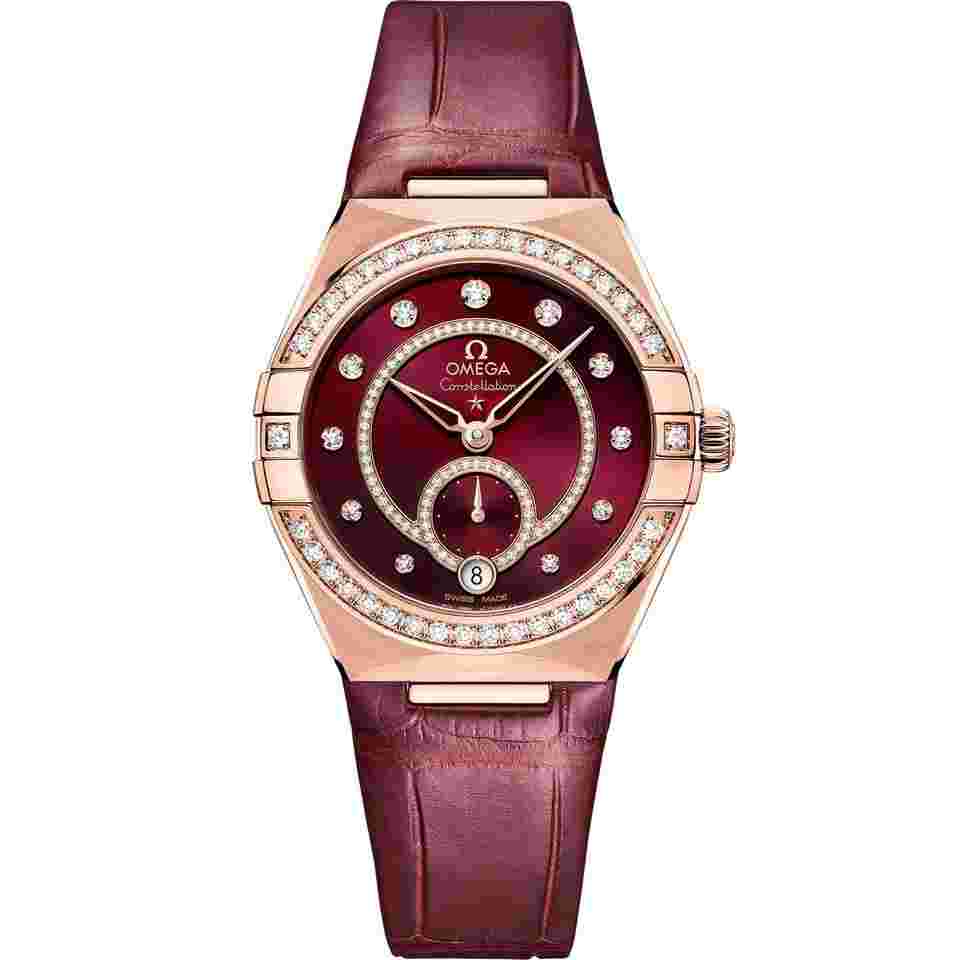 Omega Constellation
2025 New Constellation Red Dial Sedna gold 34 mm