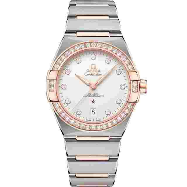 Omega Constellation
                           
                                 2025 New Constellation Silver Dial Steel ‑ Sedna gold 39 mm