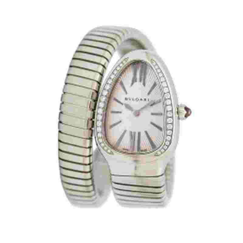 Bulgari Serpenti
Tubogas 35 mm Stainless Steel Curved Case Ladies Watch 101827