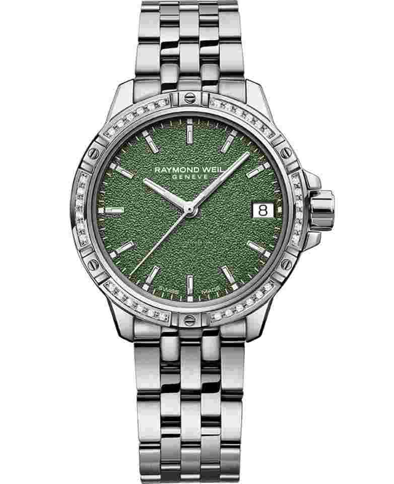 Raymond Weil Tango
                           
                                 Frosted Green Dial Watch NEW UNWORN
