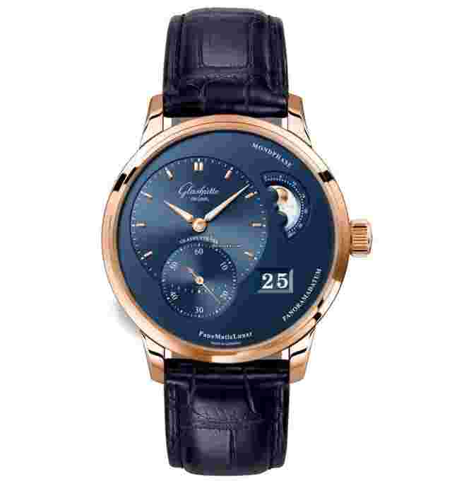 Glashütte Original PanoMaticLunar
                           
                                 Blue Dial Rose Gold 40mm NEW UNWORN 1-90-02-11-35-61