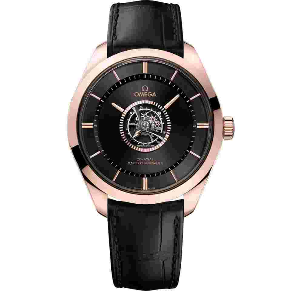 Omega De Ville Central Tourbillon
                           
                                 2025 New De Ville Tourbillon Black Dial Sedna gold ‑ Canopus Gold 34 mm