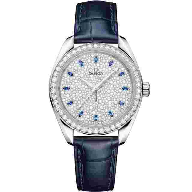 Omega Seamaster Aqua Terra
                           
                                 2025 New Seamaster Aqua Terra 150M Diamond Paved Dial Canopus Gold 34 mm