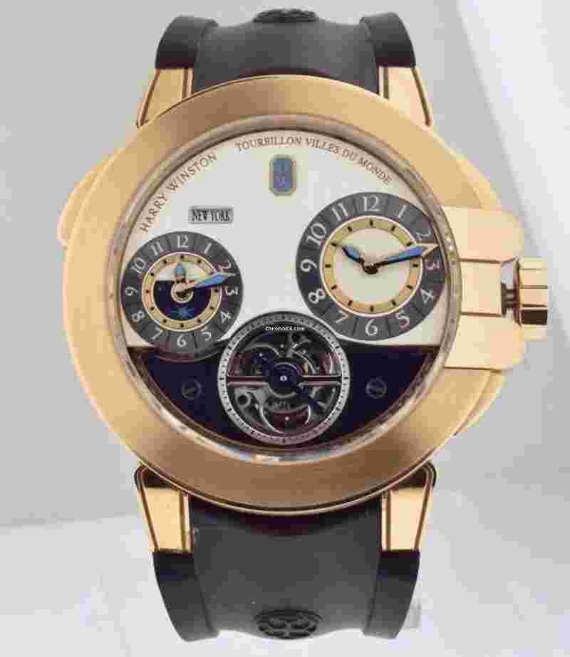 Harry Winston Project Z
Ocean Tourbillon World Time 400-MATTZ45RL-WA