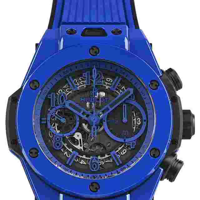 Hublot Big Bang Unico
                           
                                 Blue Magic 45mm Flyback Chronograph 411.ES.5119.RX / Box&Papers / 2022