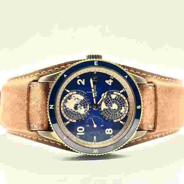 Montblanc 1858
                           
                                 Geosphere Limited Edition Blue Dial REINHOLD MESSNER FIRST-126361