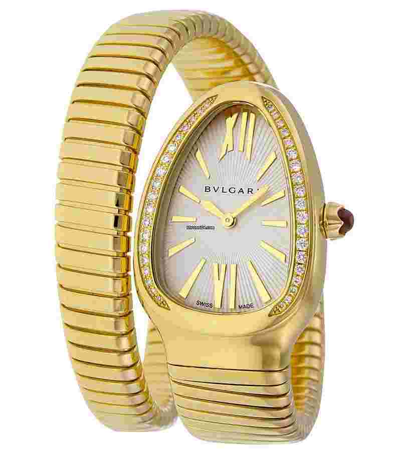 Bulgari Serpenti
Tubogas 35 mm Yellow Gold Ladies Watch 101924
