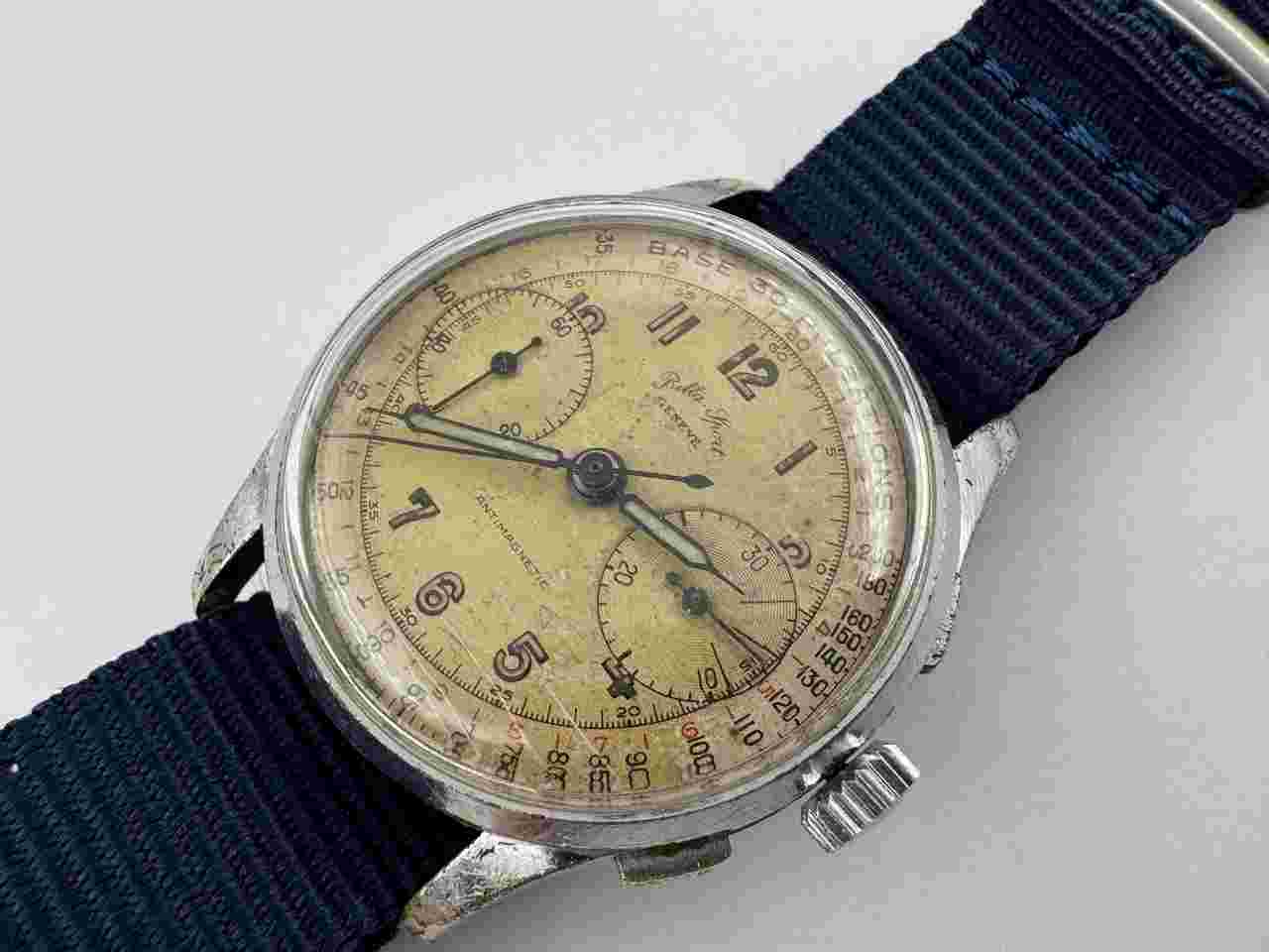 BELLA-SPORT Pulsations Chronograph Cal Landeron 48 Manual Wind - 34 mm