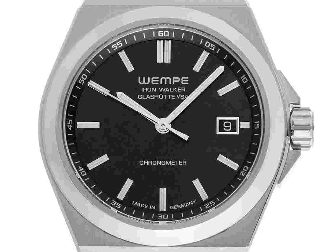 Wempe
Glashütte I/SA Iron Walker Ref.WI100031 2023 Full Set wie Neu
