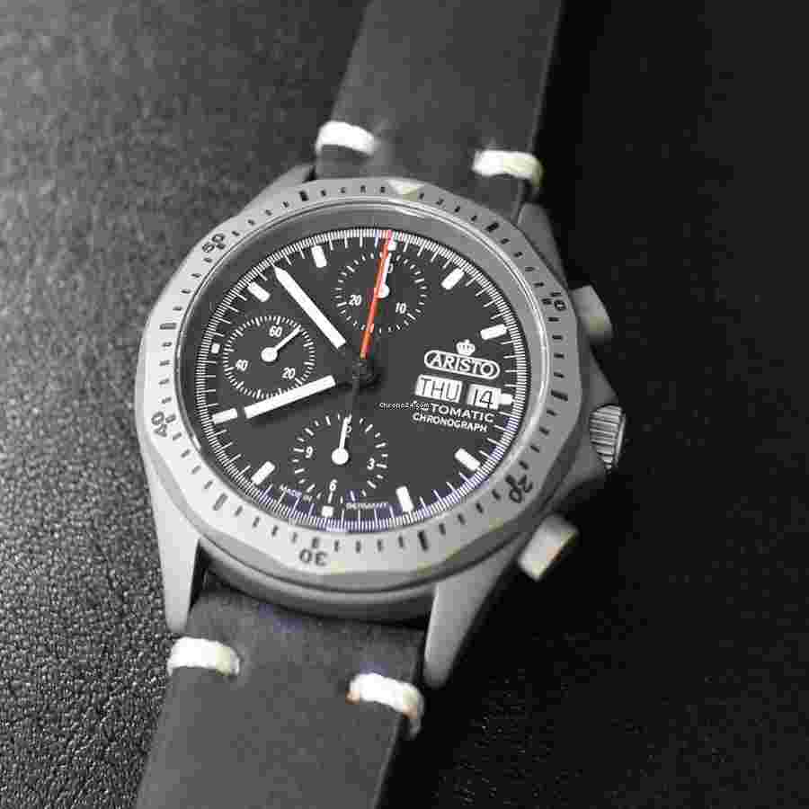 Aristo Pilot
                           
                                 German Pilot chronograph automatic SW500 3H242-L