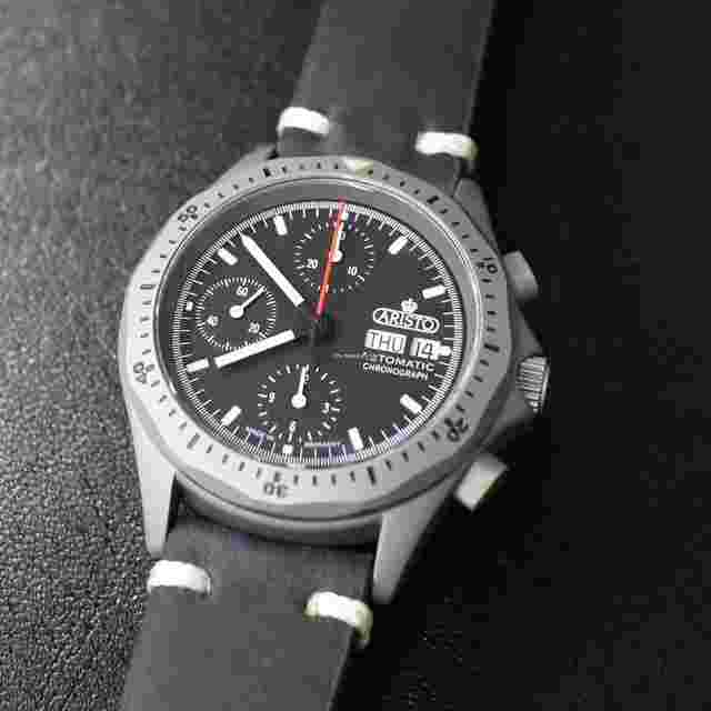 Aristo Pilot
                           
                                 German Pilot chronograph automatic SW500 3H242-L