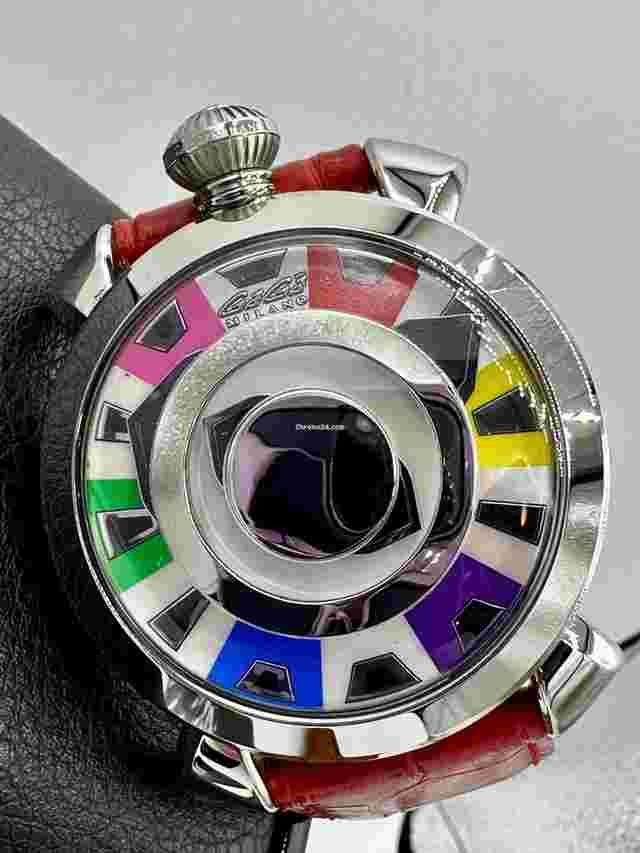 Gaga Milano
                           
                                 Manuale 48 Mystery Dial Prototype Swiss Automatic Mother Of Pearl