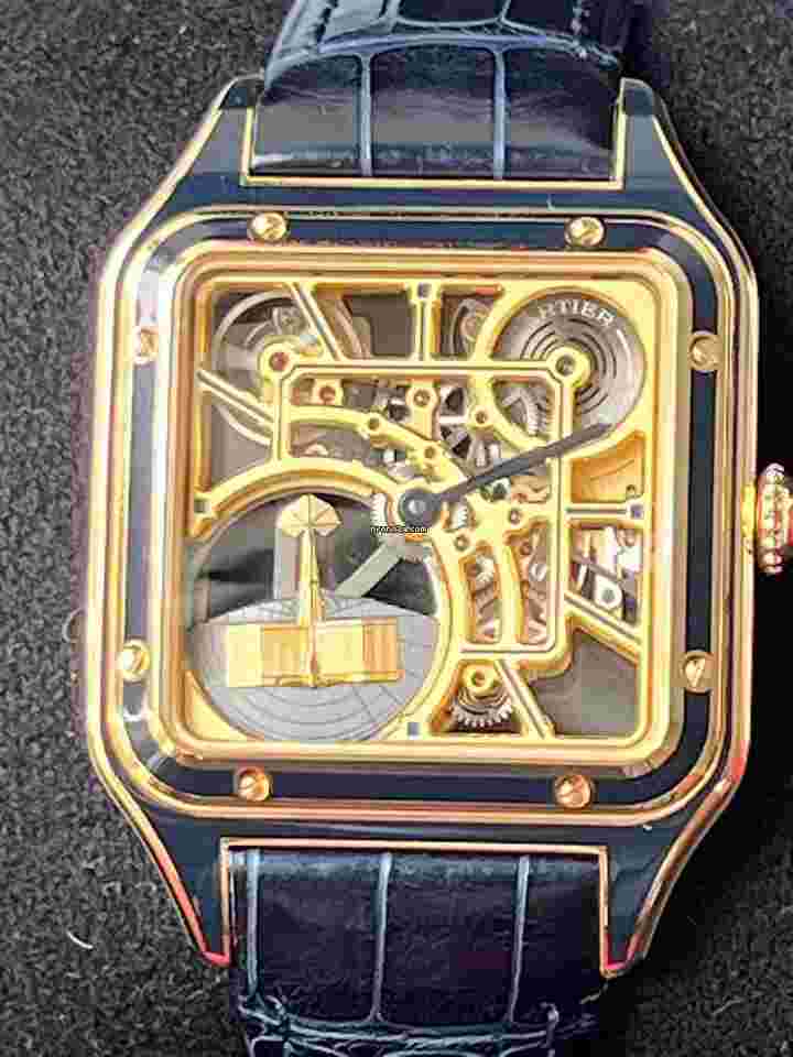 Cartier Santos Dumont
                           
                                 Skeleton Microrotor Limited 150 Pieces New Unworn 2024 Full Set