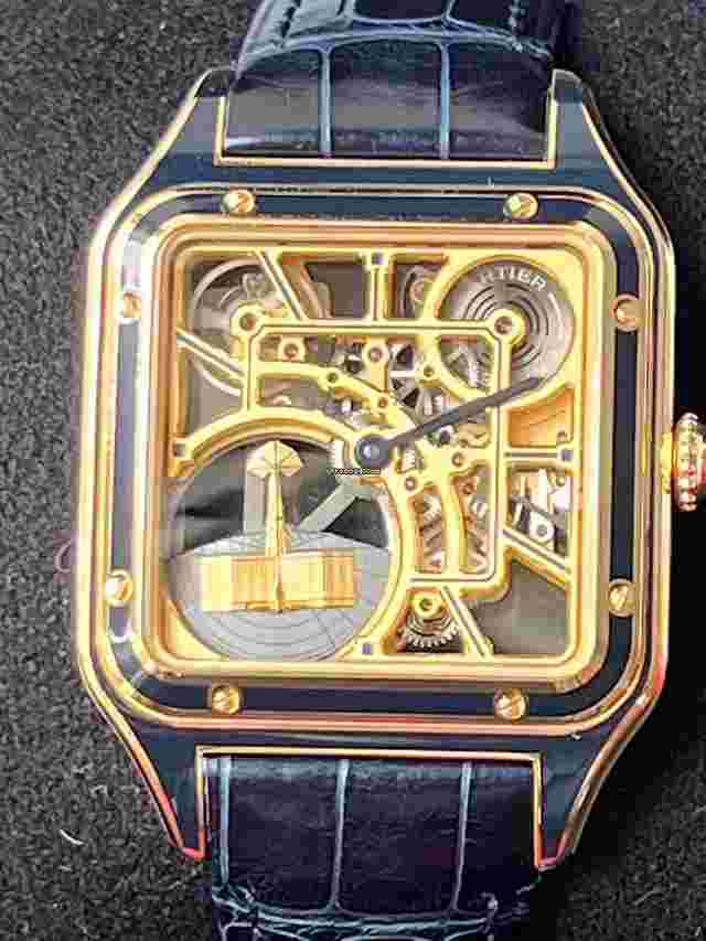 Cartier Santos Dumont
                           
                                 Skeleton Microrotor Limited 150 Pieces New Unworn 2024 Full Set