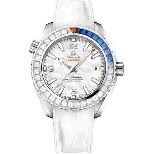 Omega Seamaster Planet Ocean
                           
                                 2025 New Seamaster Planet Ocean 600M White Dial 18K White Gold 39.5 mm
