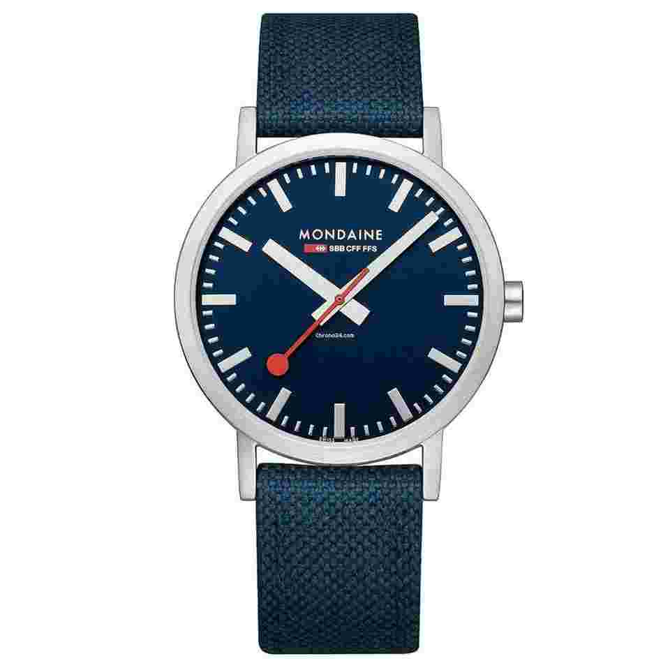 Mondaine Classic
                           
                                 A660.30360.40SBD Classic Deep Ocean Blue 40 mm Quartz Men's Watch
