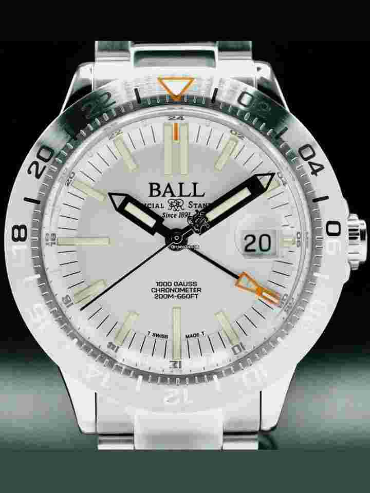 Ball Engineer III
                           
                                 Outlier 40mm White Dial DG9000B-S1C-WH