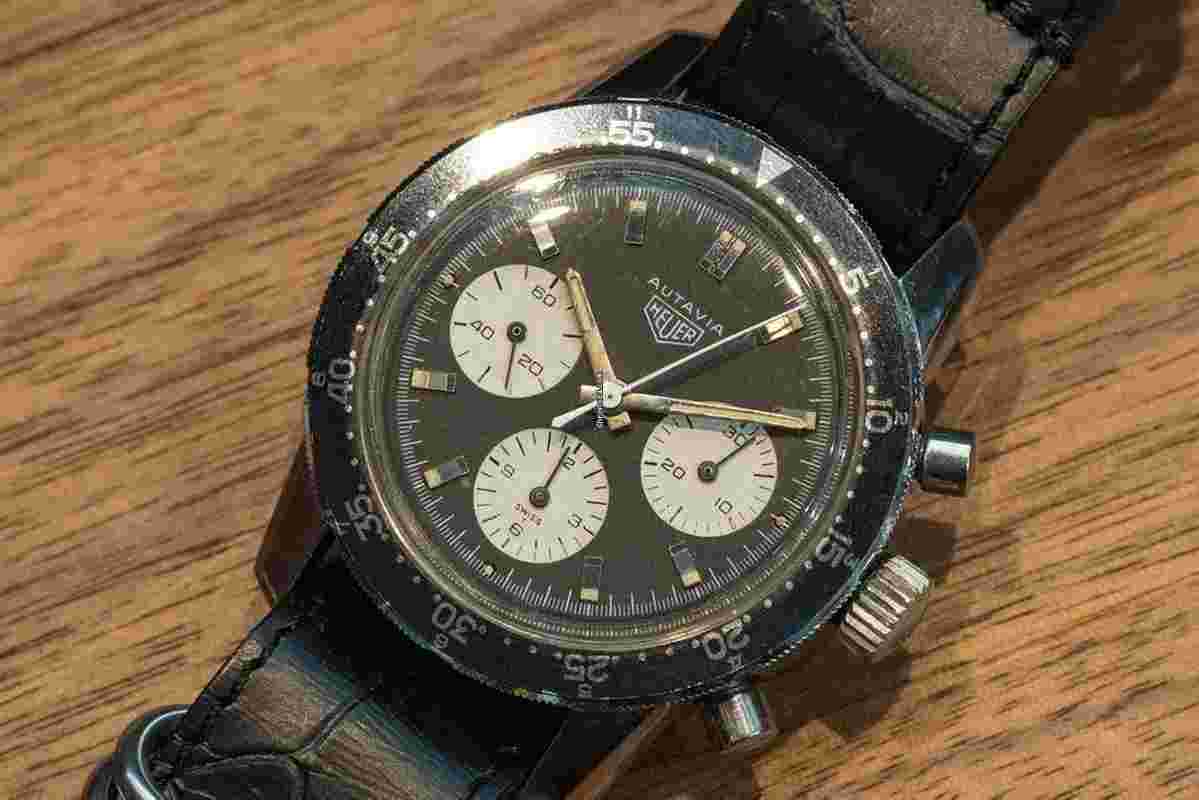 Heuer
                           
                                 Manual winding 1960 Steel Good