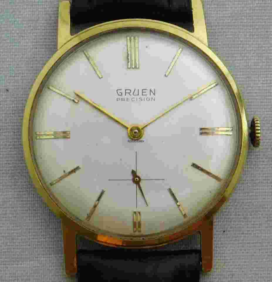 Gruen Precision
                           
                                 510 James Bond 007 Sean Connery Vintage 1960's Mens Watch...33mm