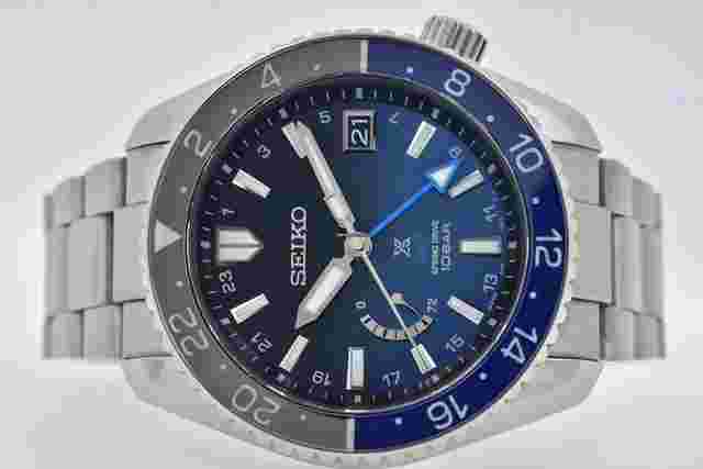 Seiko Prospex
                           
                                 LX GMT Blue Dial SNR049J1 SNR049